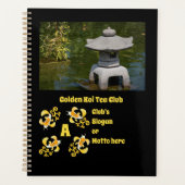 Golden Koi Tea Club Foto Planner (Voorkant)