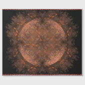 Golden koperen schraappapier cadeaupapier (Vlak)