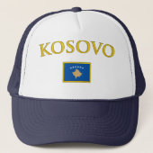 Golden Kosovo Trucker Pet (Voorkant)