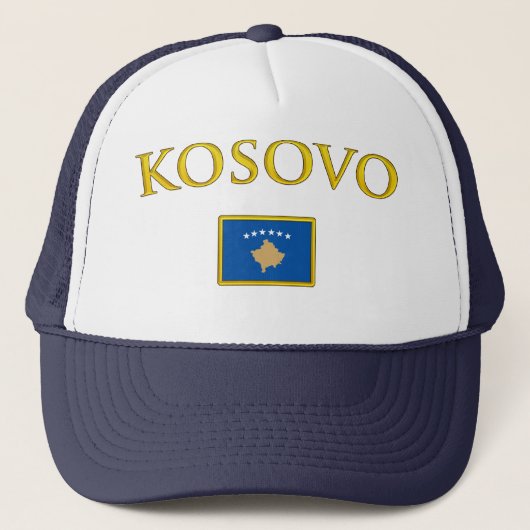 Golden Kosovo Trucker Pet (Voorkant)