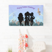 Golden KPOP birthday  Spandoek (Insitu)