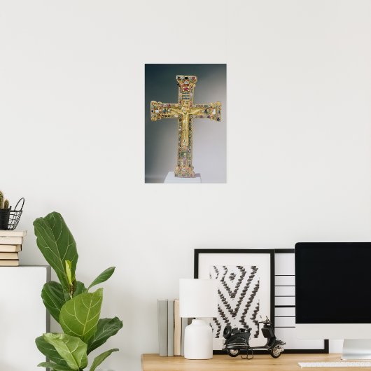 Golden kruis van Essen Poster (Thuiskantoor)