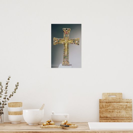 Golden kruis van Essen Poster (Keuken)