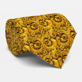 Golden kunst stropdas (Opgerold)