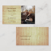 Golden Lab - Best Friend van een Duck Hunter Visitekaartje (Voorkant / Achterkant)