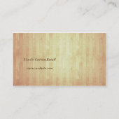 Golden Lab - Best Friend van een Duck Hunter Visitekaartje (Achterkant)