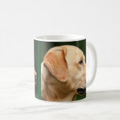 Golden Lab Dog Puppy Mok Coffee Mok Cup (Voorkant rechts)