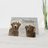 Golden Lab Friends Kaart (Voorkant)