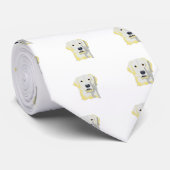 Golden Lab Stropdas (Opgerold)