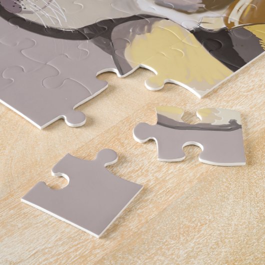 Golden Labrador 8 X!0 110 stuks Legpuzzel (Zijkant)