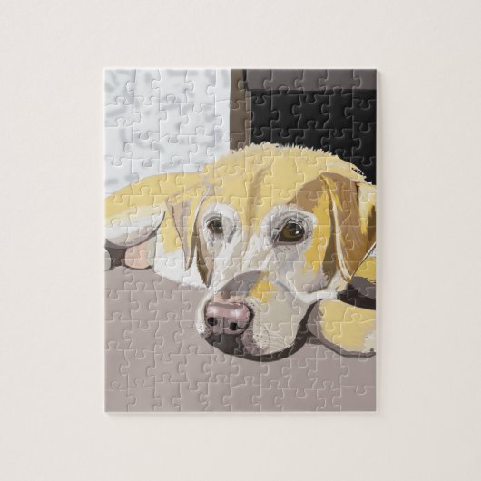 Golden Labrador 8 X!0 110 stuks Legpuzzel (Verticaal)