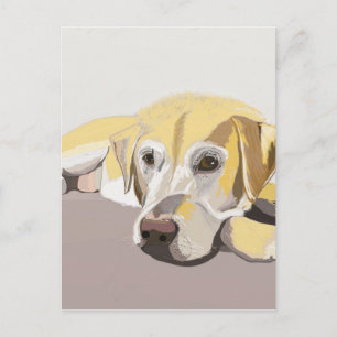 Golden Labrador Briefkaart