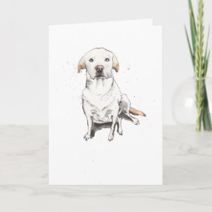 Golden Labrador doet een grappige hond van Birthda Kaart