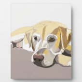 Golden Labrador Fotoplaat (Voorkant)
