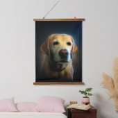 Golden Labrador Hangend Wandkleed (Slaapkamer)