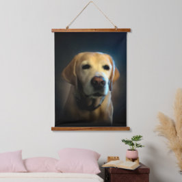Golden Labrador Hangend Wandkleed