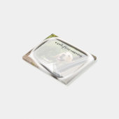 Golden Labrador in Rearview Mirror Post-it® Notes (Schuin)