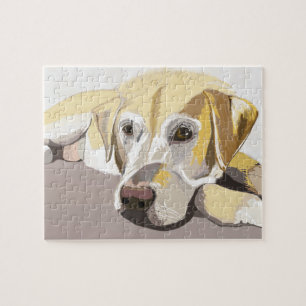 Golden Labrador Legpuzzel