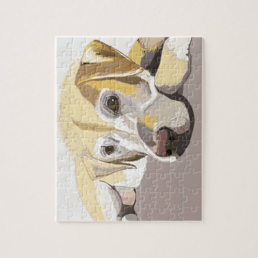 Golden Labrador Legpuzzel (Verticaal)