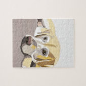 Golden Labrador Legpuzzel (Horizontaal)