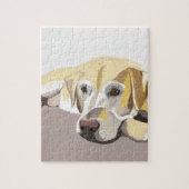 Golden Labrador Legpuzzel (Verticaal)