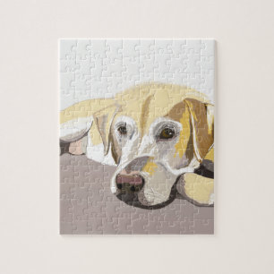 Golden Labrador Legpuzzel