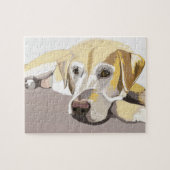 Golden Labrador Legpuzzel (Horizontaal)