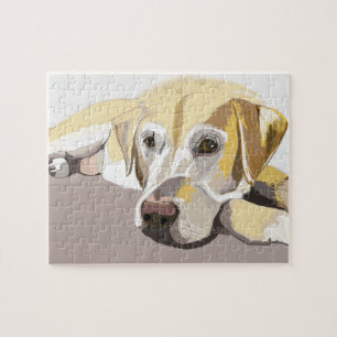 Golden Labrador Legpuzzel