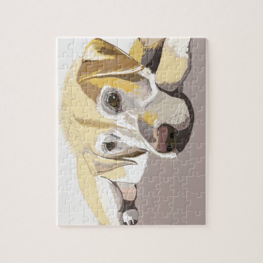 Golden Labrador Legpuzzel (Verticaal)