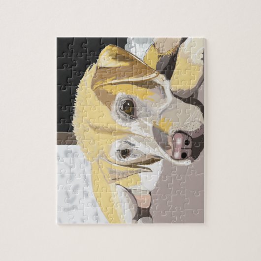 Golden Labrador Legpuzzel (Verticaal)