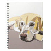 Golden Labrador Notitieboek (Voorkant)