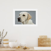 Golden Labrador Poster (Keuken)