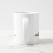 Golden Labrador Puppy Pile Grote Koffiekop (Achterkant)