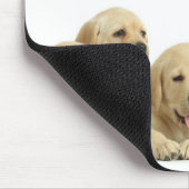 Golden Labrador Puppy Pile Muismat (Hoek)