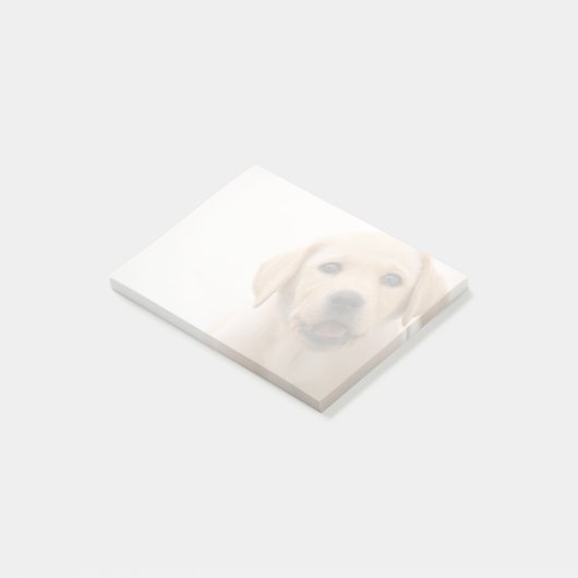 Golden Labrador Puppy Post-it® Notes (Schuin)