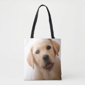 Golden Labrador Puppy Tote Bag (Voorkant)