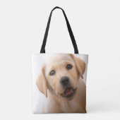 Golden Labrador Puppy Tote Bag (Achterkant)