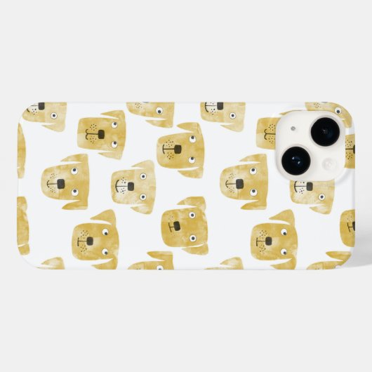Golden Labrador Retriever Dog Case-Mate iPhone Case (Achterkant (horizontaal))
