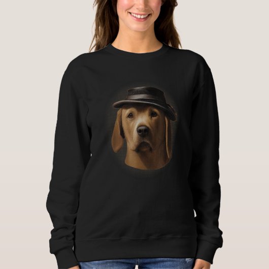 Golden Labrador Retriever Dog     Cute Brown Frien Trui (Voorkant)