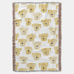 Golden Labrador Retriever Dog Deken