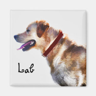Golden Labrador Retriever Dog-lover Gift Magneet