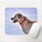 Golden Labrador Retriever Dog-lover Gift Muismat (Met muis)
