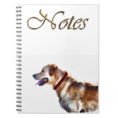 Golden Labrador Retriever Dog-lover Gift Notitieboek (Voorkant)