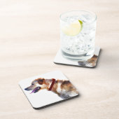 Golden Labrador Retriever Dog-lover Gift Onderzetter (Rechterzijde)