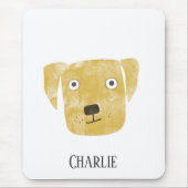 Golden Labrador Retriever Dog Muismat (Voorkant)