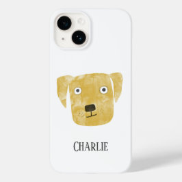 Golden Labrador Retriever Dog Persoonlijk Case-Mate iPhone 14 Hoesje
