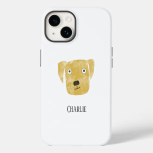 Golden Labrador Retriever Dog Persoonlijk iPhone 14 Hoesje