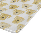 Golden Labrador Retriever Dog Snijplank (Hoek)