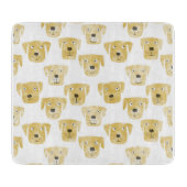 Golden Labrador Retriever Dog Snijplank (Voorkant)