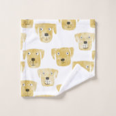 Golden Labrador Retriever Dogs Bad Handdoek (Wasdoekje)